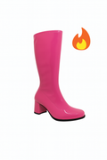 BRONZEBORN'S HIPPIE PLUM GOGO BOOTS SUPER HOT!