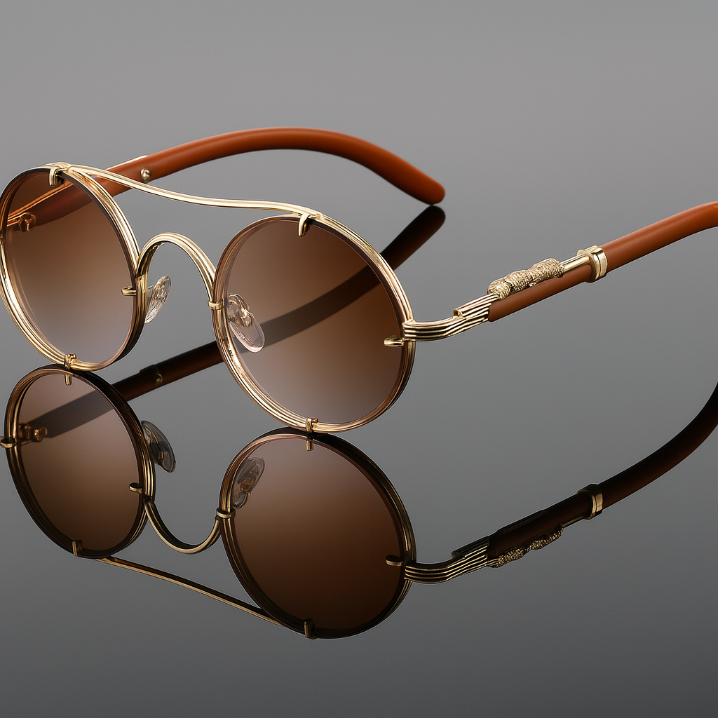Stylish Round Sunglasses - Unisex - 3 Colors