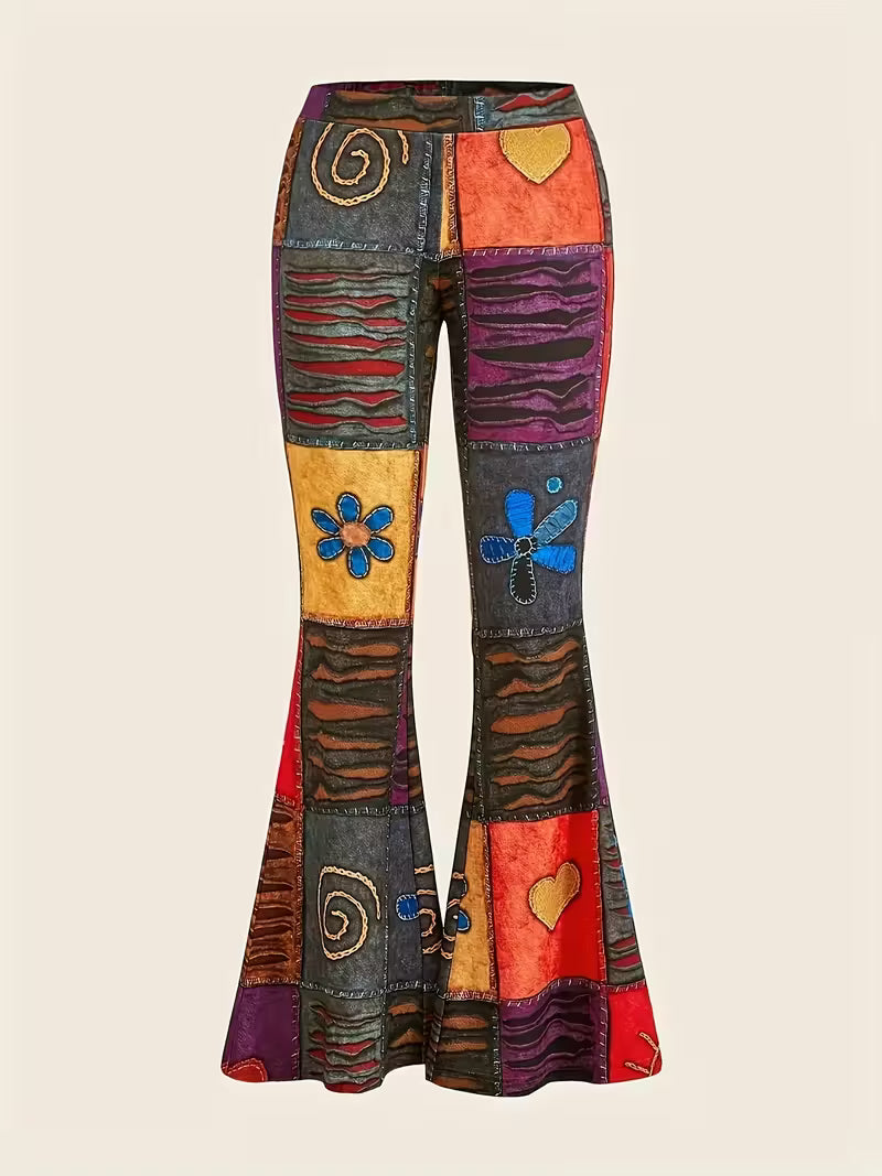 Vintage Wide Leg Bell Bottom Pants.  Very Nice!