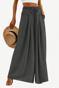 Wide Leg Pants Elegant Semi Sheer Lightweight Pants.  Very Nice!